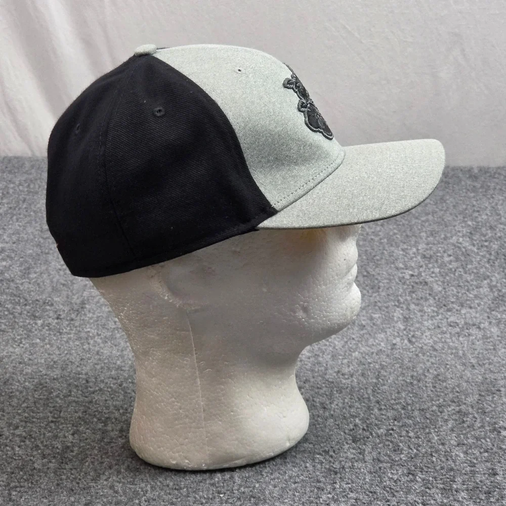 Wichita‎ State Shockers Nike Hat Gray Black WuShock Mascot NCAA Cap Sportswear